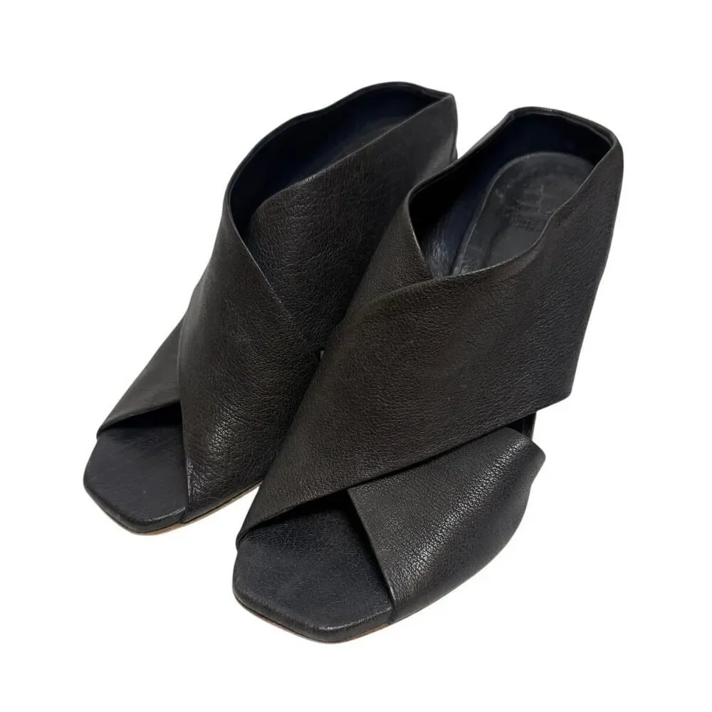 Officine Creative Adele Mule in Grey Leather Sz. 36.5 (US 6.5)